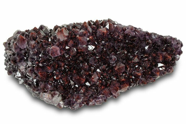 Thunder Bay Amethyst Cluster with Hematite - Top Quality! #314895